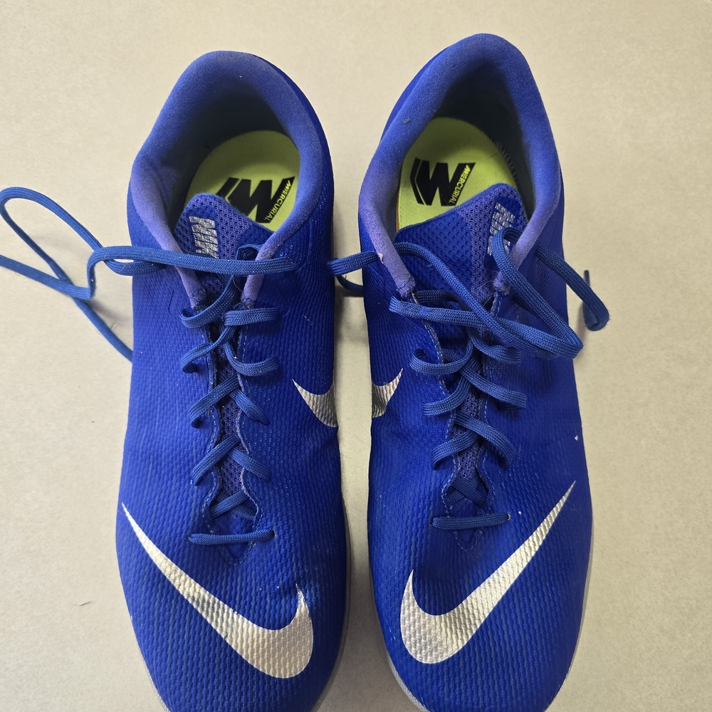 Nike Men's Size 11 Royal Blue Sneakers with White Details